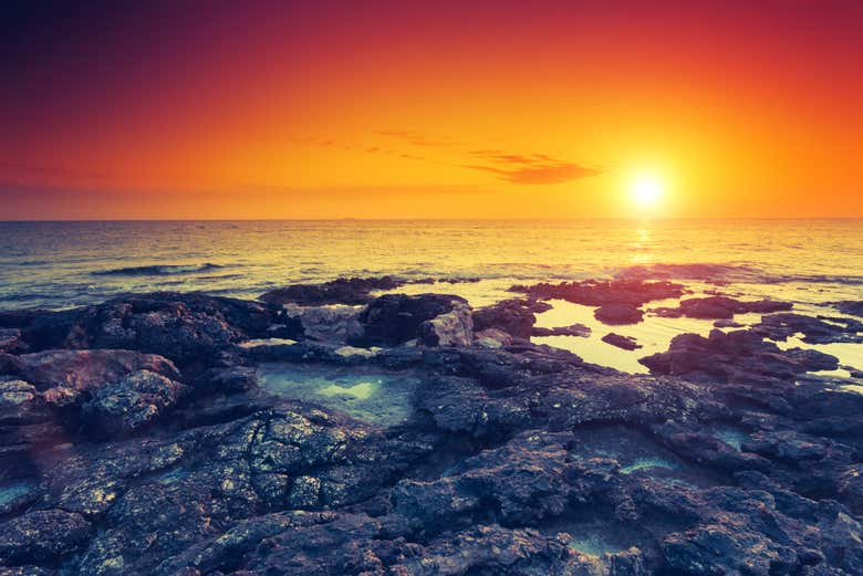 Tramonto a Comino