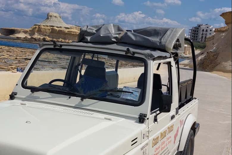 Percorrendo Gozo in 4x4