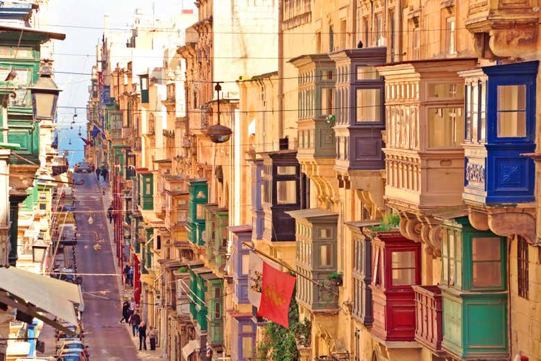 Una delle srade di Malta