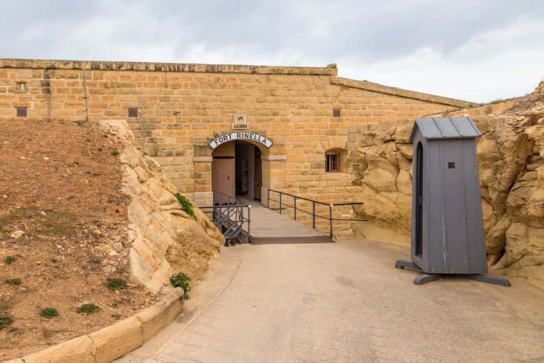 Ingresso di Fort Rinella