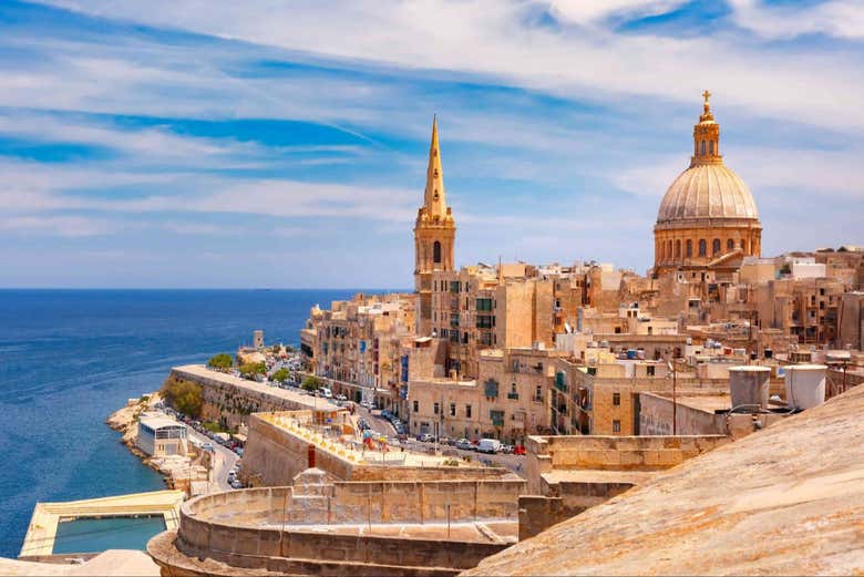 Vedrete i bellissimi paesaggi di La Valletta