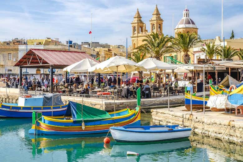 Il porto di Marsaxlokk